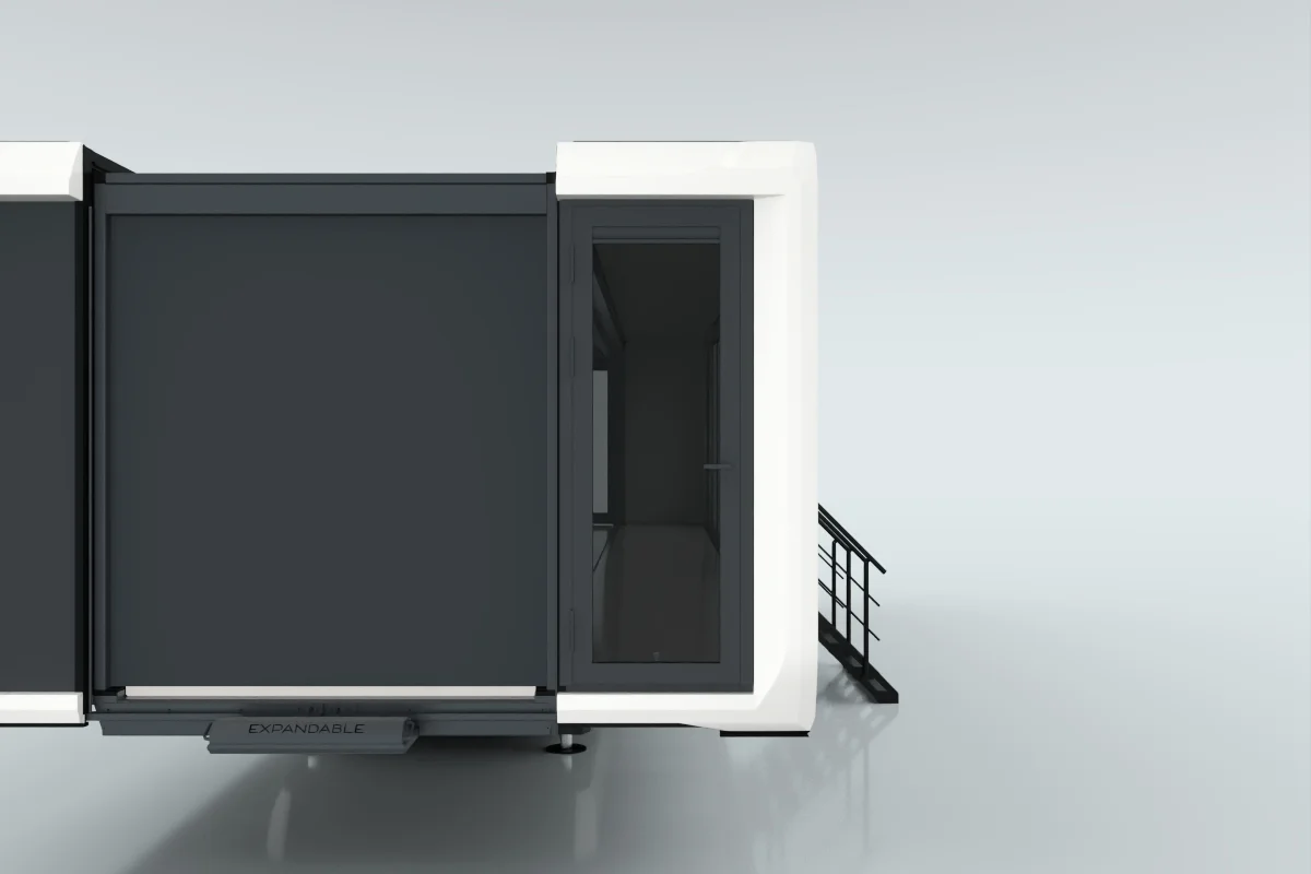 Door with glass