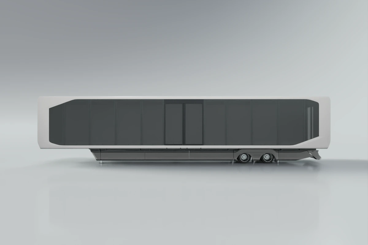 Premium Glass with Regular Manual Sliding Door