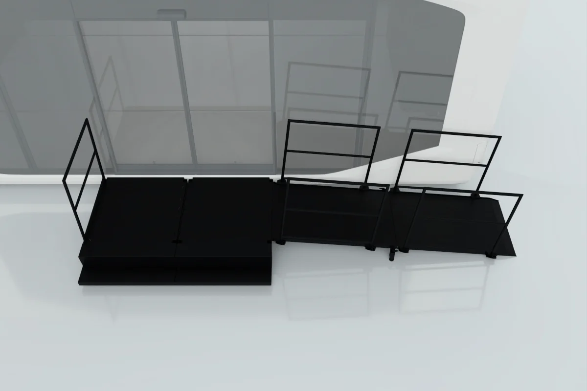 Wheel chair access ramp